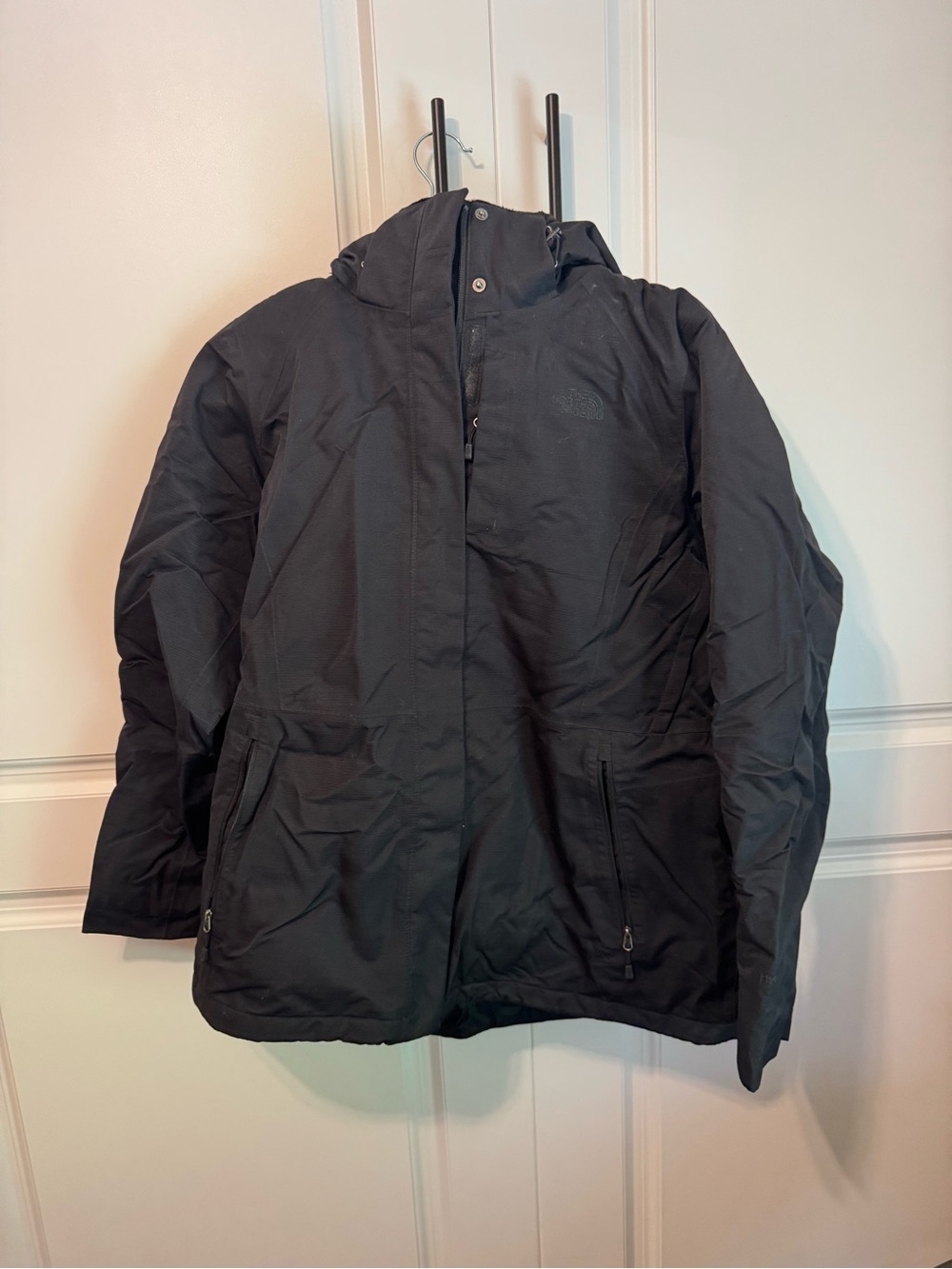 The North Face Black Women’s Hooded Snow Jacket